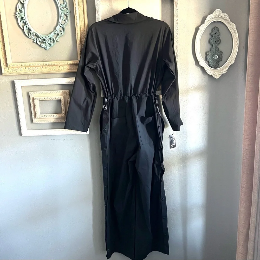 Nike WNBA Coverall Black Jumpsuit - Picture 5 of 9